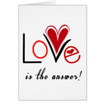 ❤...ℒℴνℯ...❤ — !is the answer! tarjeta
