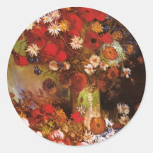 梵 高, Vincent Van Gogh Round Stickers