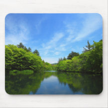 軽井沢・夏の雲場池 マウスパッド