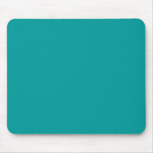009999 Solid Colour Turquoise Background Template Mouse Pad