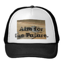 018, Aim for the Future. Hat