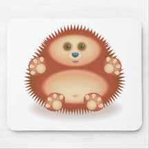 01 Hedgehog Mouse Pads