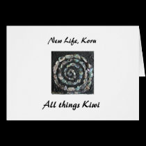 028, New Life, Koru, All things Kiwi cards