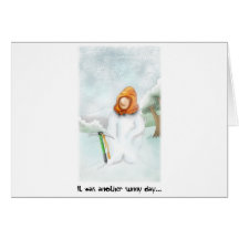 05. Snowman Card