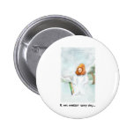 05. Snowman Pinback Button