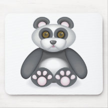 06 Panda Mousepad
