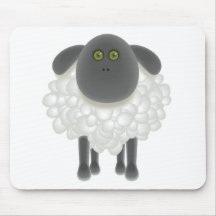 07 Sheep Mouse Pad