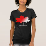 100% Canadian Ladies T-shirt