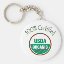 100% Certified USDA Organic Key Chain
