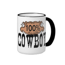 100% Cowboy Mugs