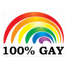 100% Gay Post Card