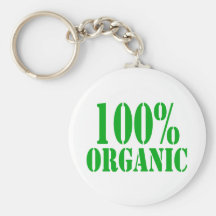 100% Organic Keychains