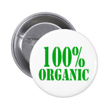 100% Organic Pins
