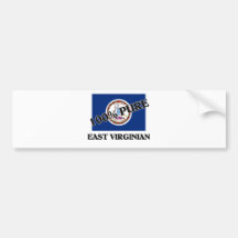 100 Percent East Virginian Bumper Sticker