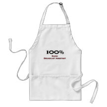 100 Percent Radio Broadcast Assistant Aprons