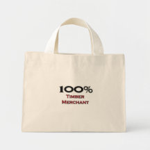 100 Percent Timber Merchant Tote Bags