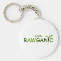 100% Rawganic Raw Food Key Chains