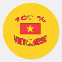 100% Vietnamese Stickers