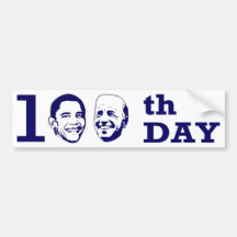 100th Day Bumper Sticker