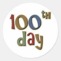 100th Day Sticker