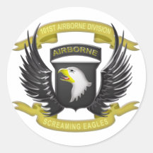 101st Airborne 3D Stickers