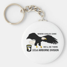 101st AIRBORNE DIVISION Keychain