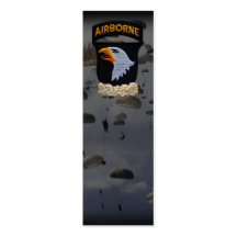 101st Airborne Division Patch Bookmarkers Business Card Templates
