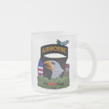 101st airborne division patch frosty Mug
