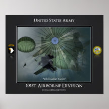 101st Airborne Division Poster