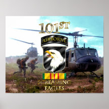 101st Airborne Division Vietnam Veteran v2 Print