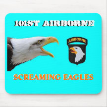 101st Airborne SCREAMING EAGLES Mousepad