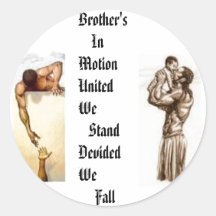 10303594_m, 10303807_m, Brother's     InMotionU... Round Sticker