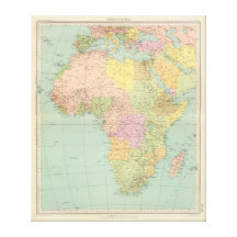 10708 Africa policy Stretched Canvas Print