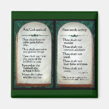 10 Commandments Magnet