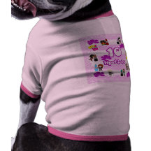 10 Lipsticks Pet T-Shirt