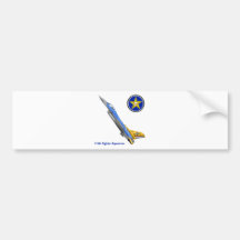 111th Fighter Squadron F-16 Fighting Falcon Bumper Sticker