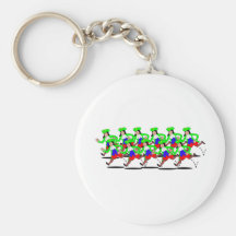 11 Lords Leaping Key Chains