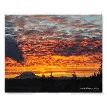 #11 Mount Rainier and its Shadow Photo