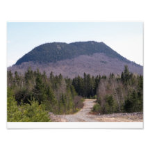 11X14 photoprint of sugarloaf Mtn.in Shin Pond ME.