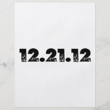 12.21.12 2012 December 21, 2012 Flyer