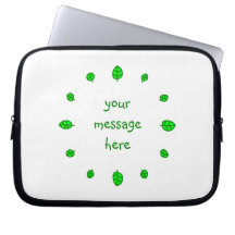 12 leaves laptop computer sleeve