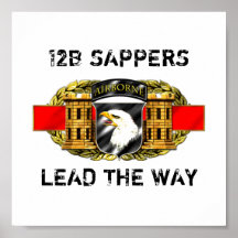 12B 101st Airborne Division Poster