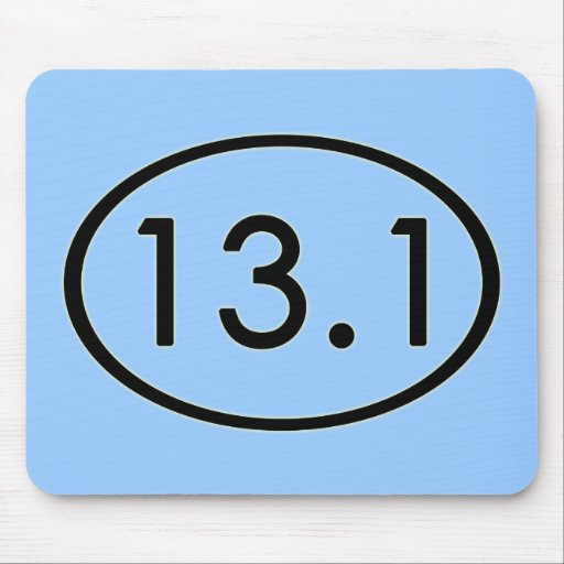 13.1 Miles Mousepad