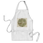 1475 Oldest Known Woodcut World Map Aprons