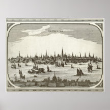 1660 Antwerpen ANTWERP Poster