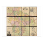 1765 Map of Devonshire by Benjamin Donn Post Cards