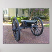 1800s cannon print