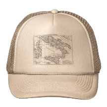 1806 Map - L'Italie (Sud) Mesh Hat