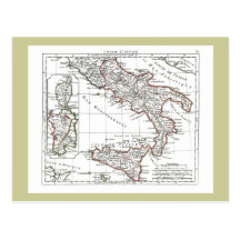 1806 Map - L'Italie (Sud) Postcards