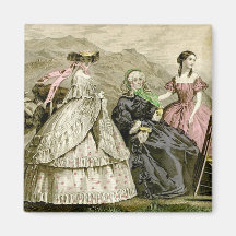 1859 Fashions Magnet